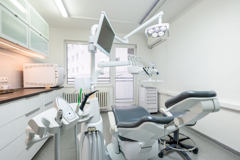 Modern treatment room at the Palmetto Bay dental office